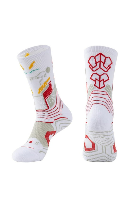 Sports Socks Towel Bottom Basketball Socks Transformers Elite Style X8Z6 O1U7