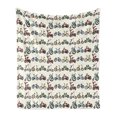 thumbnail image 1 of Sports Soft Flannel Fleece Throw Blanket, Colorful Composition of Bicycles Boys Girls Riding Sports Activity Theme Pattern, Cozy Plush for Indoor and Outdoor Use, 50" x 70", Multicolor, by Ambesonne, 1 of 5