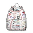 thumbnail image 1 of Sports Students Backpack - Football, Baseball, Soccer Print, Lightweight and Adjustable for Students and Teens, 1 of 6