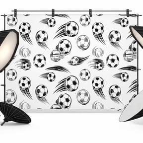 Sports Style Photography Backdrop 7x5FT, Abstract Simple Football Ball Games Photo Backdrops, Background for Photography Studio Photo Studio Background, Back Drop for Photoshoot