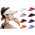thumbnail image 1 of Sports Sun Visor Hat Golf Visors Hat Adjustable Visor Cap Athletic Sun Hat for Men Women, 1 of 7