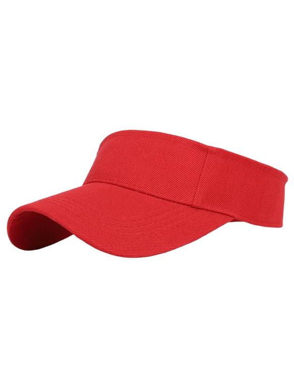 Sports Sun Visor Hat with Non-Slip Toggle Breathable for Women Men,One Size