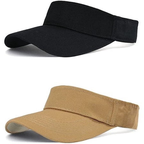 Sports Sun Visor Hats Cotton Twill Ball Adjustable Sun Caps for Men Women