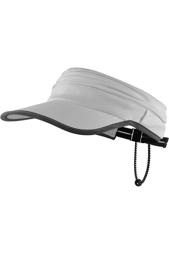 Sports Sun Visor In Running Jogging Golf Hat For Men Women Adjustable Cap With Elastic String