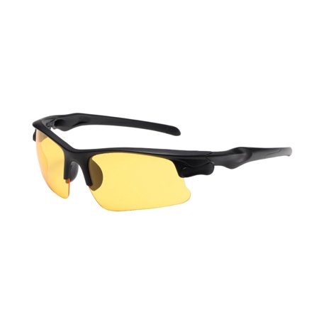 Hidaai Sports Sunglasses for Men and Women, Polarized UV400 Half Frame with Wrap Around Design, Adjustable Nose Pads for Cycling, Motorcycle, Fishing, and Driving