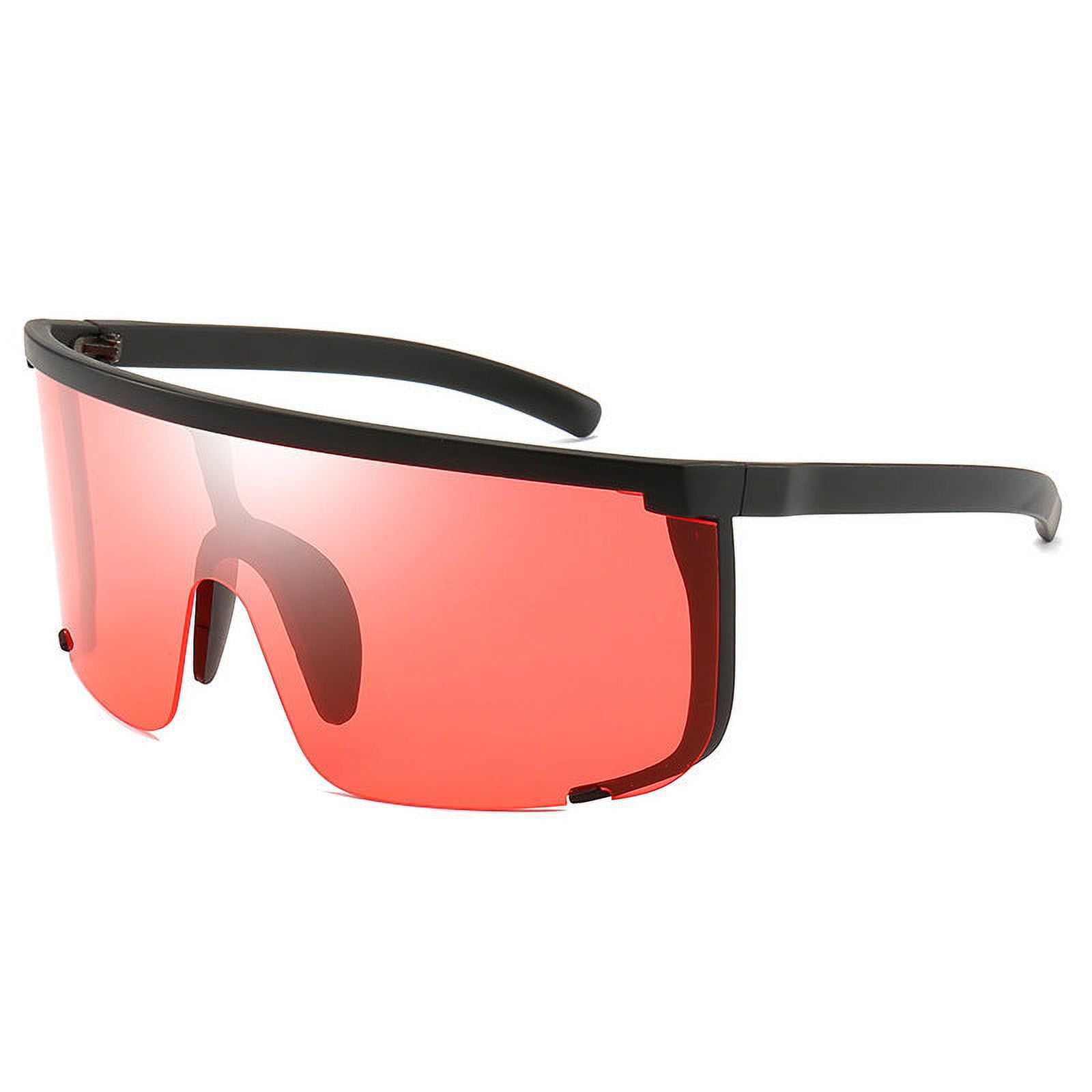 Sports Sunglasses Windproof Large Frame PC Lens Riding Glasses Motorcycle Glasses Semi Rimless Eye Protection Outdoor