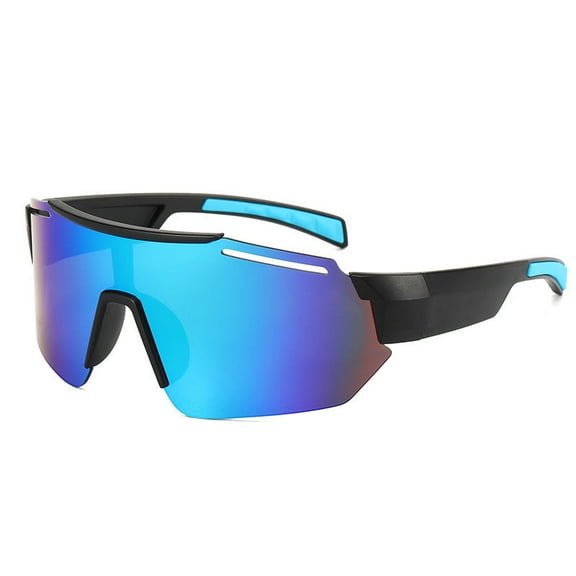 Sports Sunglasses UV400 Protection for Men and Women Large Frame PC Lens Durable Cycling Sunglasses Ideal for Outdoor