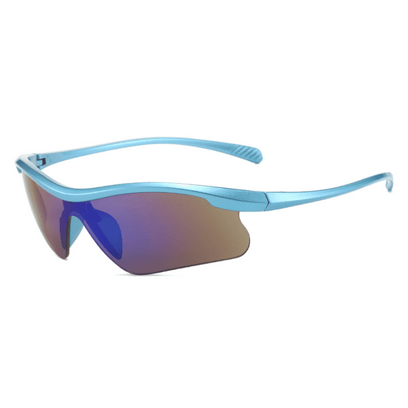 Sports Sunglasses for Men Women Youth, UV400 Protection Warp Around Goggles for Cycling Running Biking Motorcycle Fishing, Non-Slip Grips Sun Glasses