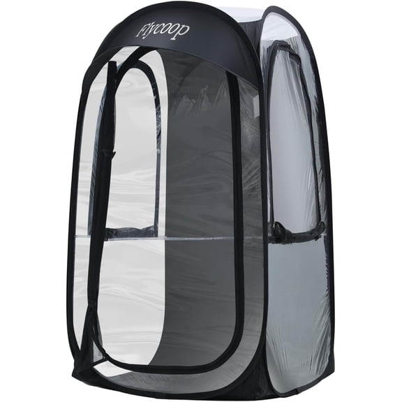 Sports Tent: Portable Weather Pop Up Pod 1 Person to Provide Shelter from Wind Rain and Cold for Outdoor Activities, Events, Camping Hiking