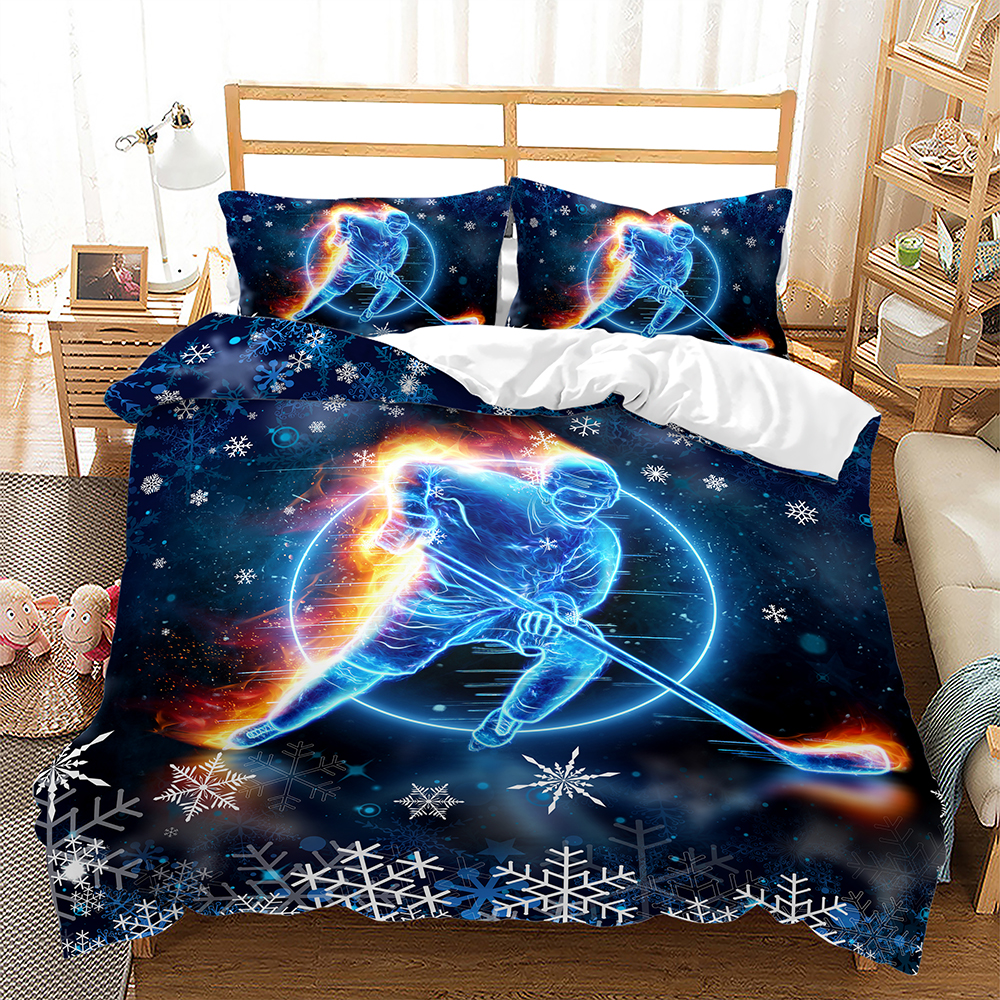 Sports Theme Duvet Cover, Fashion Teenage Boys Bedding Sets