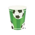thumbnail image 1 of Sports Theme Football Party Disposable Tableware - Paper Cups, Straw & Cupcake Toppers, for Indoor Outdoor, 1 of 6