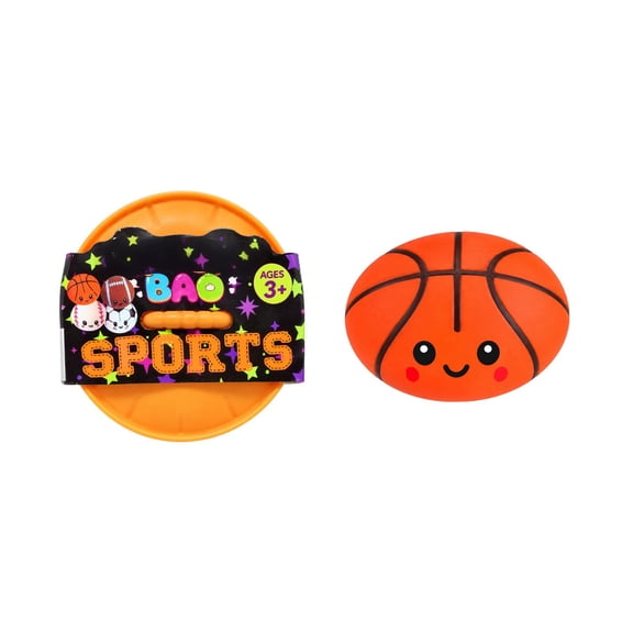 Sports Themed Dumpling Squishies Fidget Toys, Novelty Birthday & Holiday Gift for Girls Boys Teens, C
