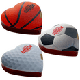 thumbnail image 1 of Sports Themed Heart Shaped Valentine Assorted Chocolates Boxes Treats Home Party Favor Holiday Gift Basket Filler Romantic Sweet Lover Chocolate Candy Box Valentines Day Decoration Presents, 3 Pack, 1 of 7
