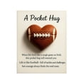 thumbnail image 1 of Sports-Themed Pocket Hug, Football Golf Tennis Soccer Baseball Heart-Sport-Themed Pocket Hug Collection Encouragement Present with Inspirational Cards, for Sports Friends, 1 of 4