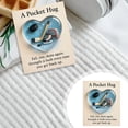 thumbnail image 1 of Sports Themed Pocket Hug Gift, 2D Acrylic Flat Pocket Hug Gift, Pocket Hug Card with Mini Size Token, Pocket Hug Token Gift for Women, 1 of 4