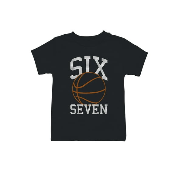 Sports-Themed "Six Seven" Graphic Youth's T-shirt