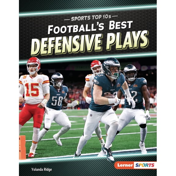 Sports Top 10s (Lerner (Tm) Sports) Football's Best Defensive Plays, (Hardcover)