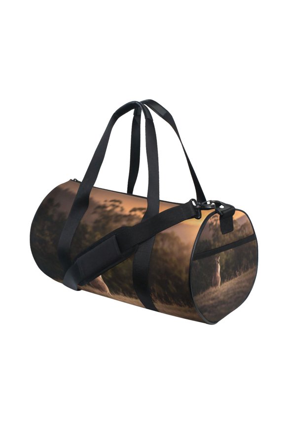 Sports Tote Fitness Bag Unisex Fitness Sports Bag Travel Bag Suitable for Travel Sports Fitness and Exercise Simple Design Kangaroo