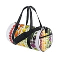 thumbnail image 1 of Sports Tote Fitness Bag Unisex Fitness Sports Bag Travel Bag Suitable for Travel Sports Fitness and Exercise Simple Design Purple Cabbage, 1 of 6