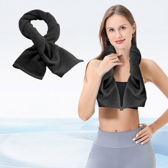 Sports Towel for Gym Workouts, Soft Cotton Sweat Absorbing Athletic Towel, Versatile Yoga Running Training Essential, Durable Washable Fitness Accessory for Active Lifestyle, AESTIVO