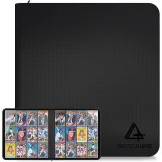 trading card binder pages walmart 9-Pocket Pages, Top-Load - Protective Sleeves for Standard Size Cards business cards 4 - 5 Stars Trading