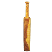 Sports Traditional Wooden Mugdar Exercise Club, Natural Varnish Finish 4, Kilograms
