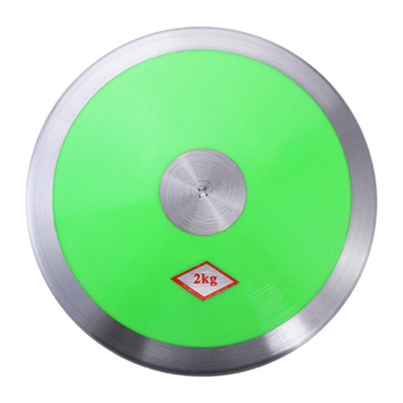 Sports Training Discus Track Throwing Practice 2kg Durable Nylon Design for Boys Men Women Competition