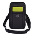 thumbnail image 1 of Sports Travel Carrying Pouch (Green) with Detachable Shoulder Strap, Belt Loop, & Carabiner Clip fits Most Smartphones, 1 of 6