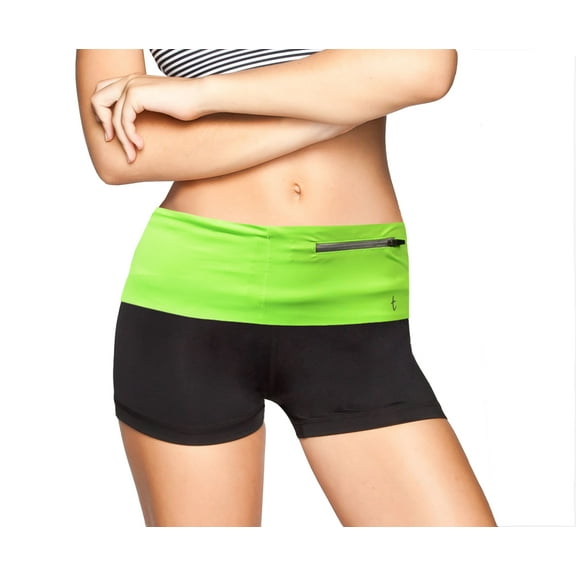 Sports Travel Money Belt - Unisex Fitness Fanny & Waist Pack -Reflective Running Belt Flip Belt - Runners waist pack & M