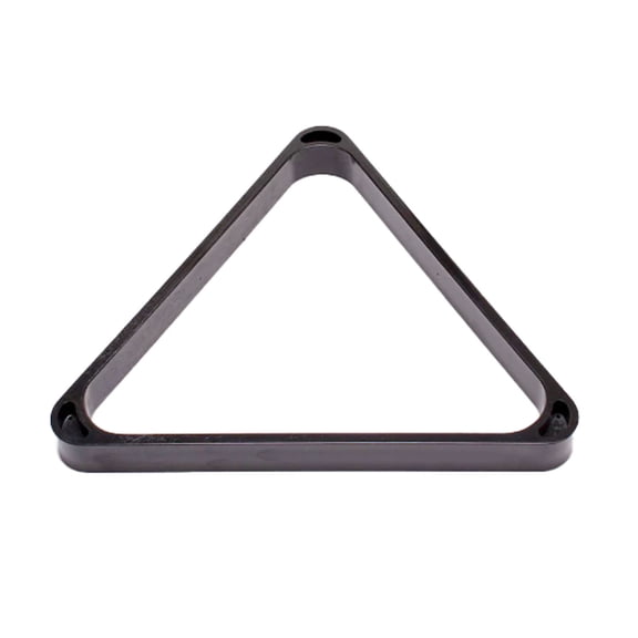 Sports Triangle Rack for Pool—Compact Aluminum Triangular Cue Rack with Adjustable Height and Portable indoor Use