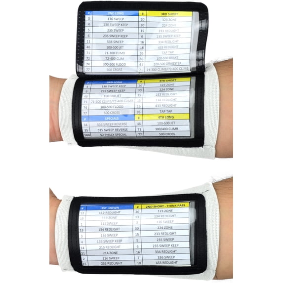 Sports Unlimited Adult Football Triple Wrist Coach