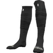 Sports Unlimited Gameday Drip Scrunch Football Socks, Sold as a Pair