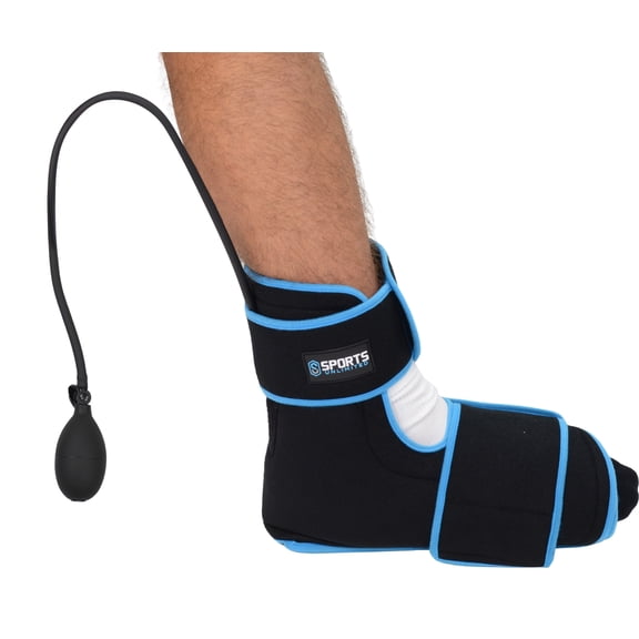 Sports Unlimited Ice Cold Compression Ankle Wrap
