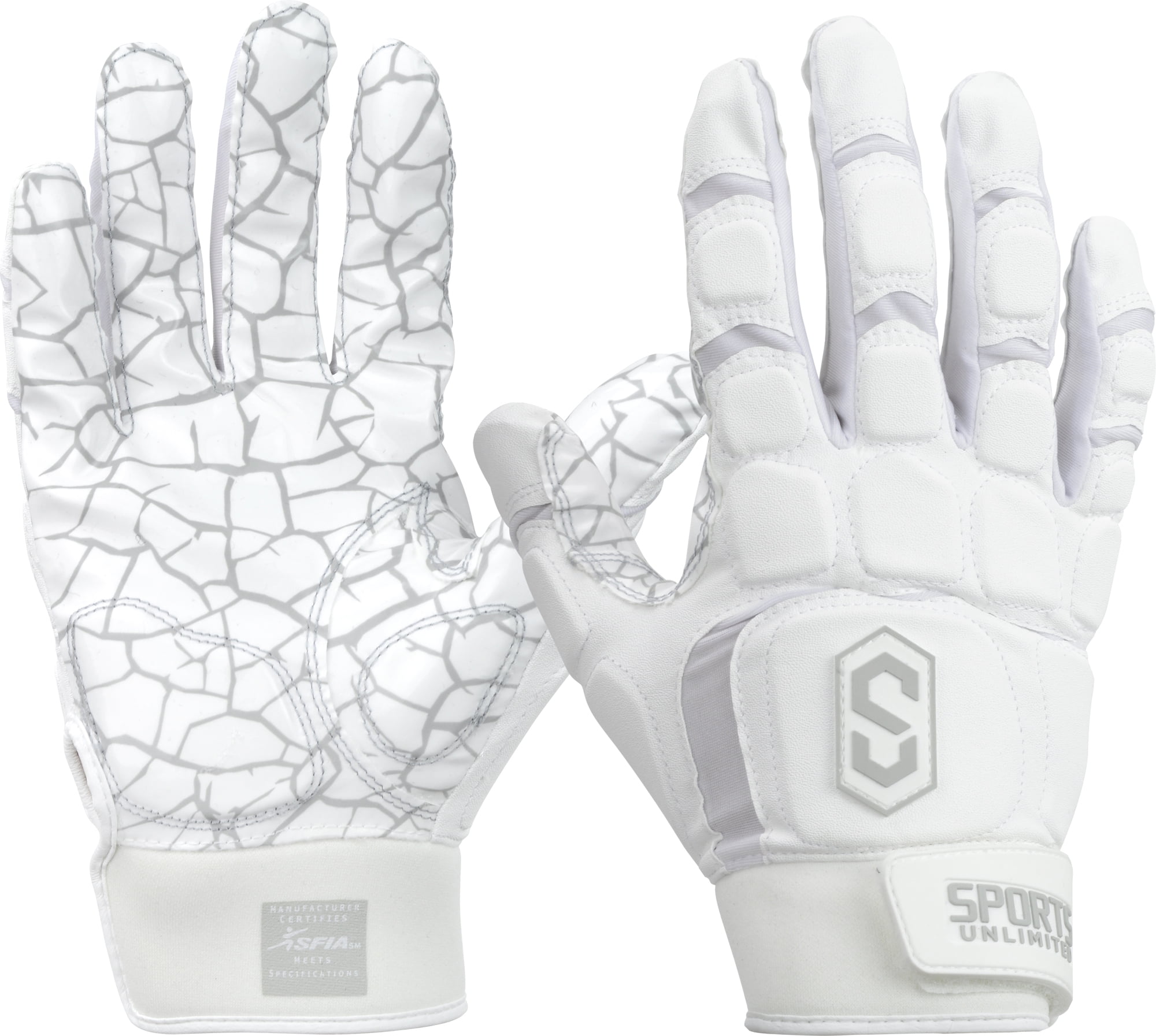 Padded Gloves White Cutters Football Gloves Gloves For Lineman