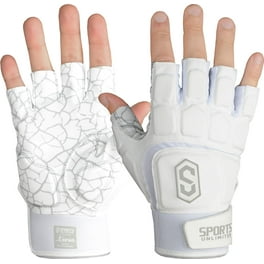 Nike Vapor Jet 8.0 Adult Football Gloves White White Red X