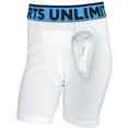 thumbnail image 1 of Sports Unlimited Men's Compression Baseball Sliding Short, 1 of 4