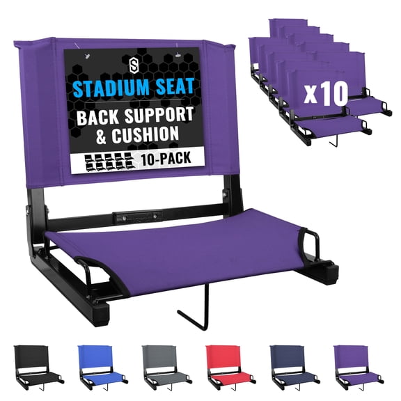 Sports Unlimited Stadium Chair - 10 Pack