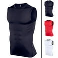 thumbnail image 1 of Sports Vest For MenStretch Tight Fitness Clothes Gymnasium Training Running Speed Dry L, 1 of 3