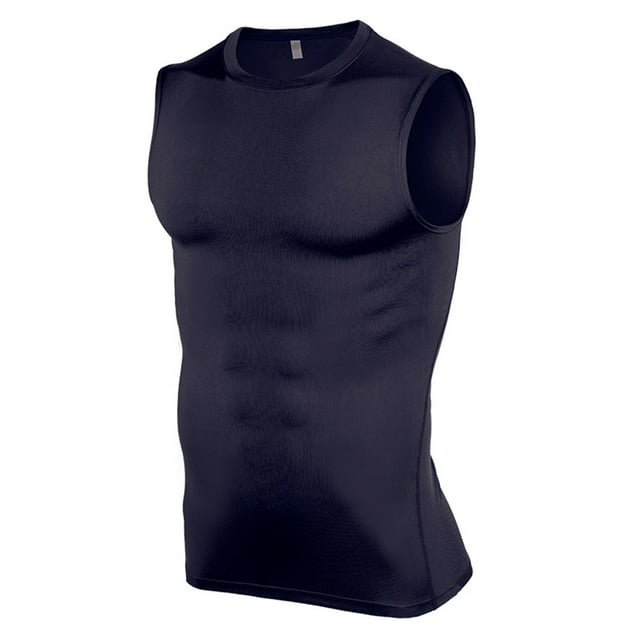 Sports Vest For MenStretch TightFitnessClothesGymnasiumTrainingRunning