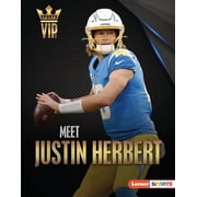 Sports Vips Lerner Tm Sports Meet Justin Herbert Los Angeles Chargers Superstar Hardcover