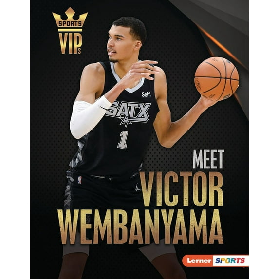 Sports Vips (Lerner (Tm) Sports) Meet Victor Wembanyama: San Antonio Spurs Superstar, (Hardcover)