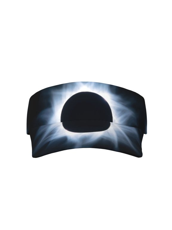 Sports Visor Sun Hat Total-Solar-Eclipses Adjustable Sun Cap for Women Men