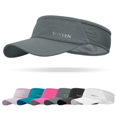 Adjustable Sun Visor Construction Worker Denim Visor Hat - Adjustable Sun Cap With UV Protection & Sweatband For Men & Women Work Visor Hat