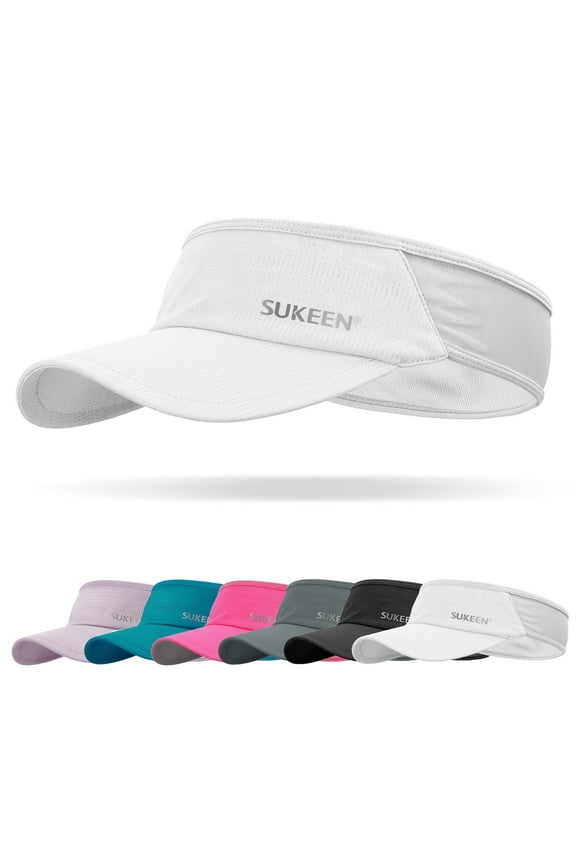 Visor Hat for Men Women Stretchy Breathable Sun Visor Lightweight Cooling Sports Visor