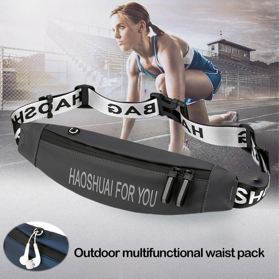 Sports Waist Pack Fitness Running Waist Pack Portable Water-proof Cooler Chest Bag, Home Essentials