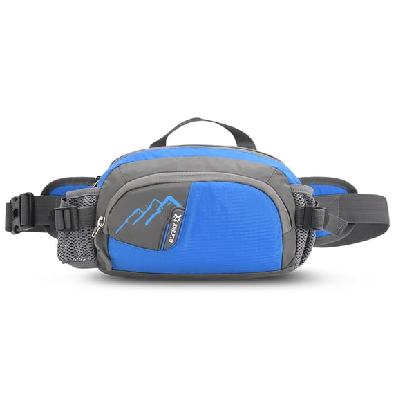 Outdoor Sports Waist Pack with Water Bottle Holder for Cycling Running Walking Hiking Marathon Fanny Pack Hydration Belt for Men and Women