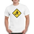 thumbnail image 1 of Sports Warning T-Shirt Men -Smartprints Designs, Male Large, 1 of 4