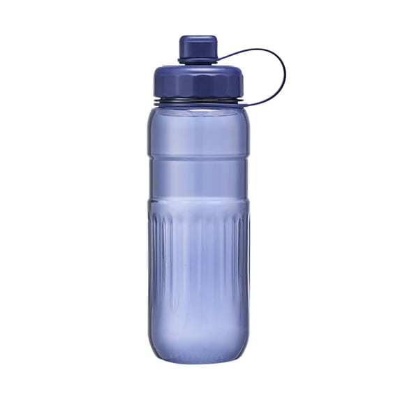 Large Capacity Sports Water Bottle Blue 29x9cm Portable Fall-Obsistens
