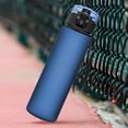 thumbnail image 1 of Sports Water Bottle 560ml with Handle | Leakproof Gym Water Bottle | Portable Space Cup for Fitness Yoga Exercise | Reusable Plastic Drinking Bottle for Travel Workout Outdoor Sports | 1 Pack, 1 of 6