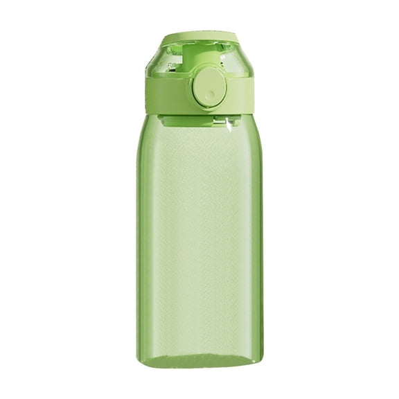 Sports Water Bottle 580ml Straw Cup, Leak Proof Fitness Drink Bottle Portable Hydration Container Scale Marking Gym Outdoor Travel Water Jug Durable BPA Free Reusable Bottle